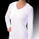 camiseta interior algodon mujer manga larga