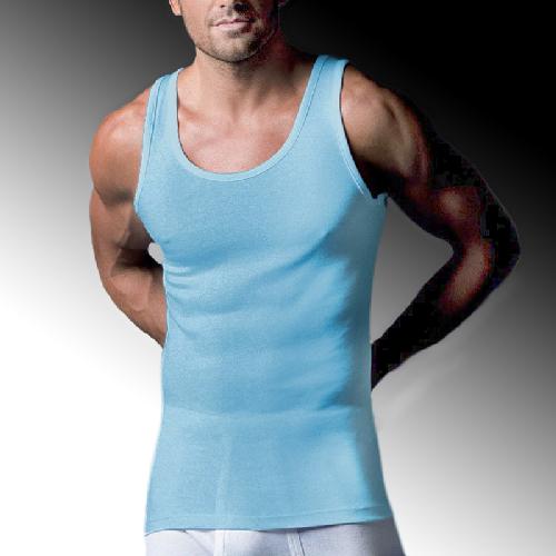 Camiseta tirantes hombre 50% algodón A0980 Abanderado — CucutBcn