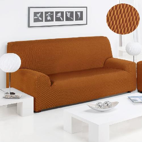 Funda Sofa Denia Ajustable Trio Color Gris Plazas Trio (2 fundas de 1 plaza  + 1 funda de 3 plazas)