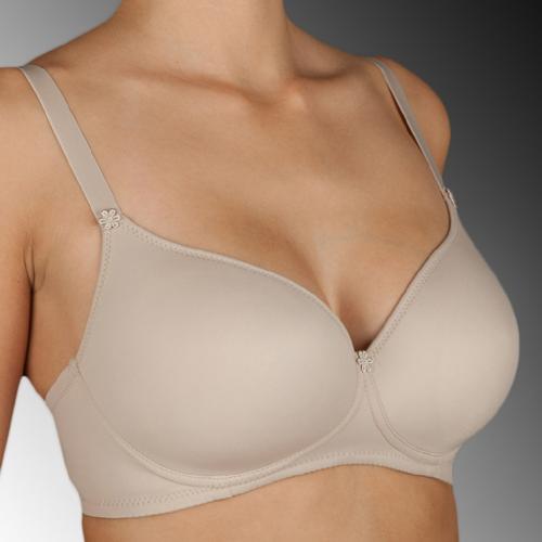SUJETADOR DE MICROFIBRA CON RELLENO SIN AROS MODELO CAMILA DE SELENE