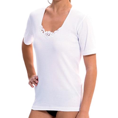 CAMISETA INTERIOR MARGA CORTA MUJER LARA 9740