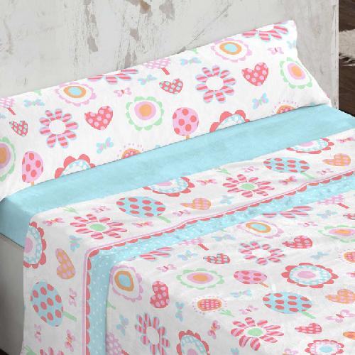 SABANAS CORALINA BURRITO BLANCO INFANTIL R759